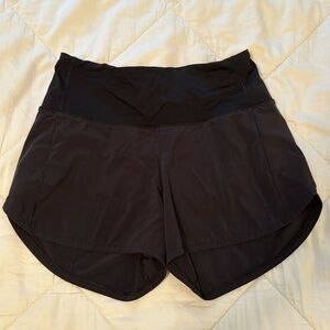 Lululemon speed up shorts high rise 4in